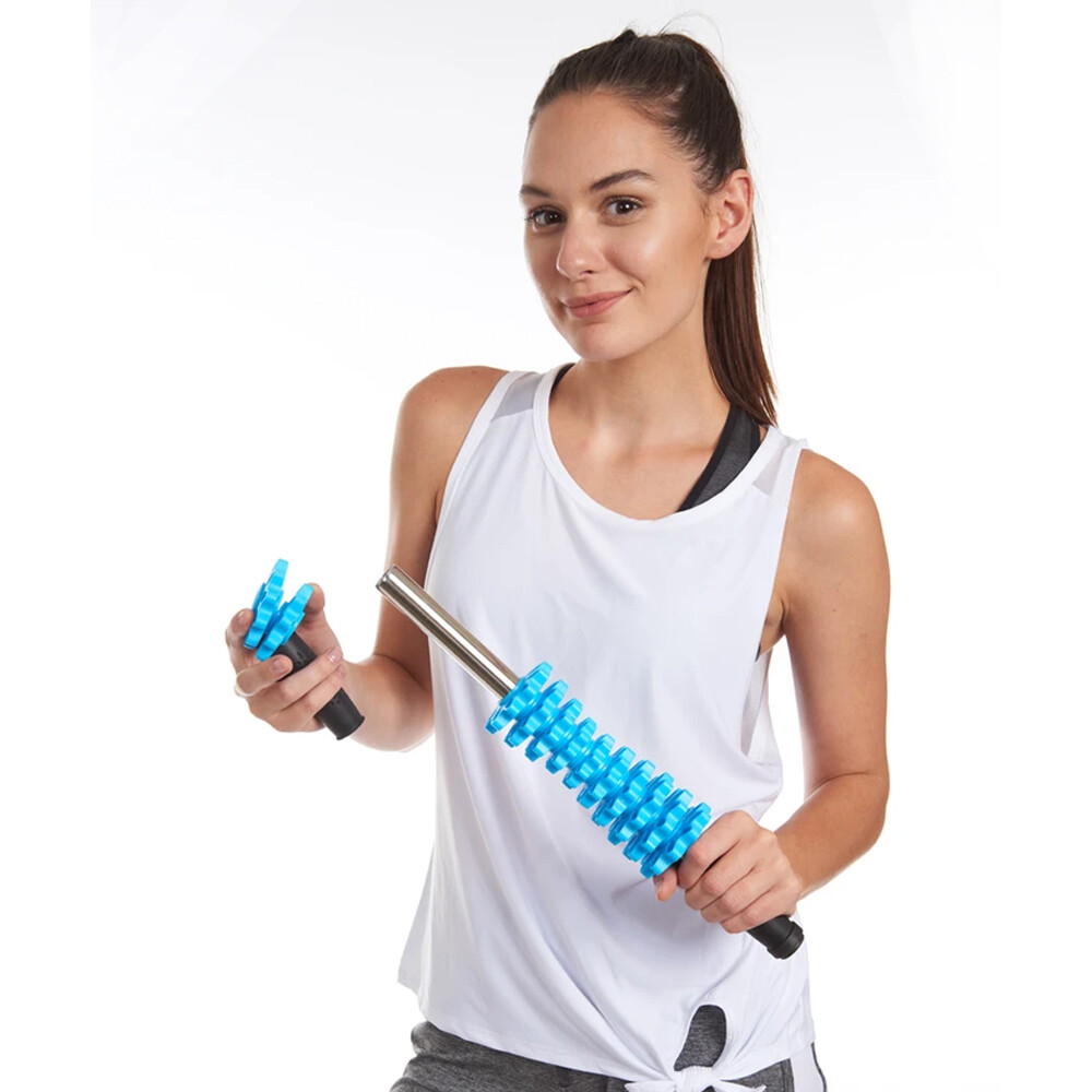 EDX Customizable Roller Massage Stick. Muscle Therapy for Excercise and Sports