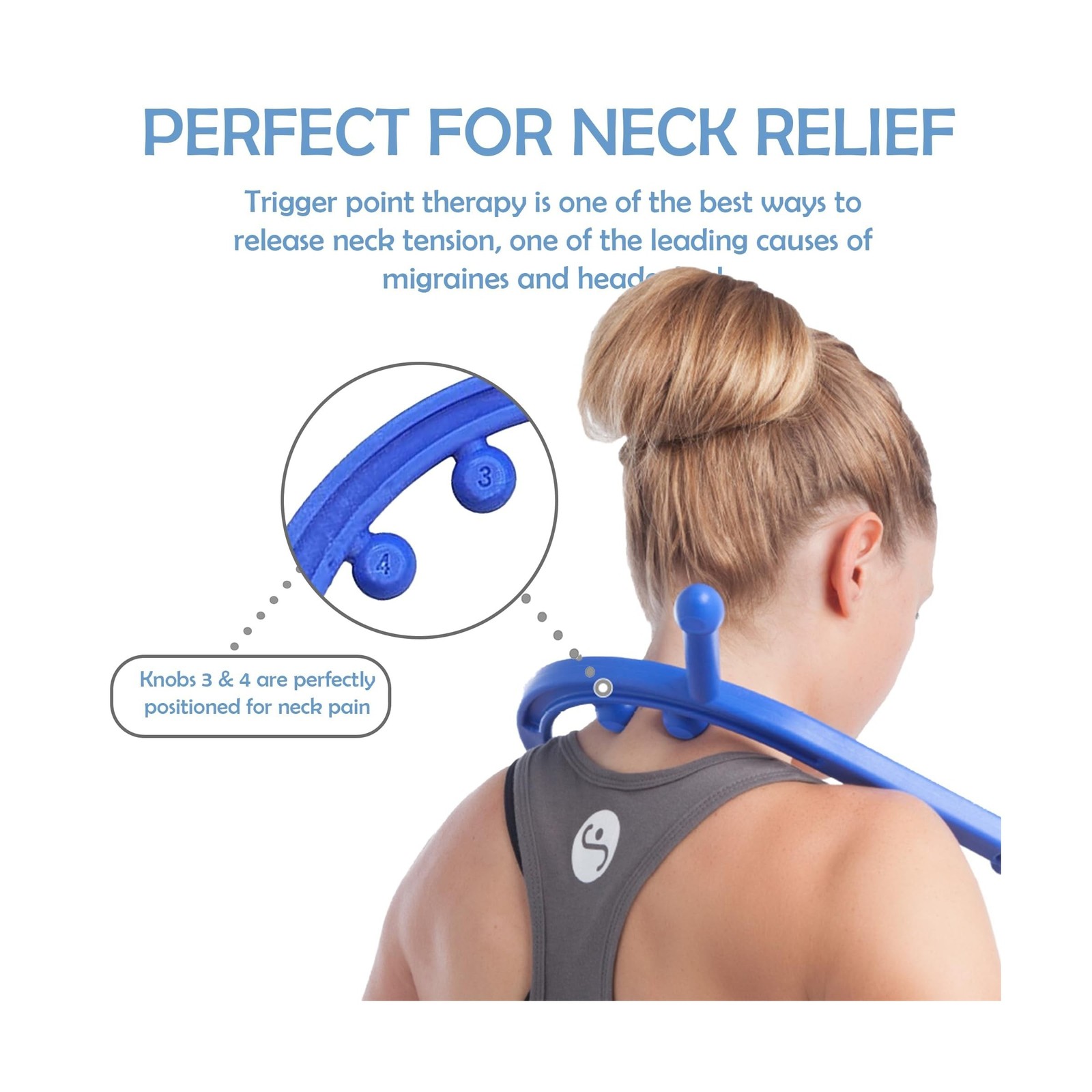 Body Back Buddy Classic USA Made FSA Eligible Handheld Full Body Massage Cane…