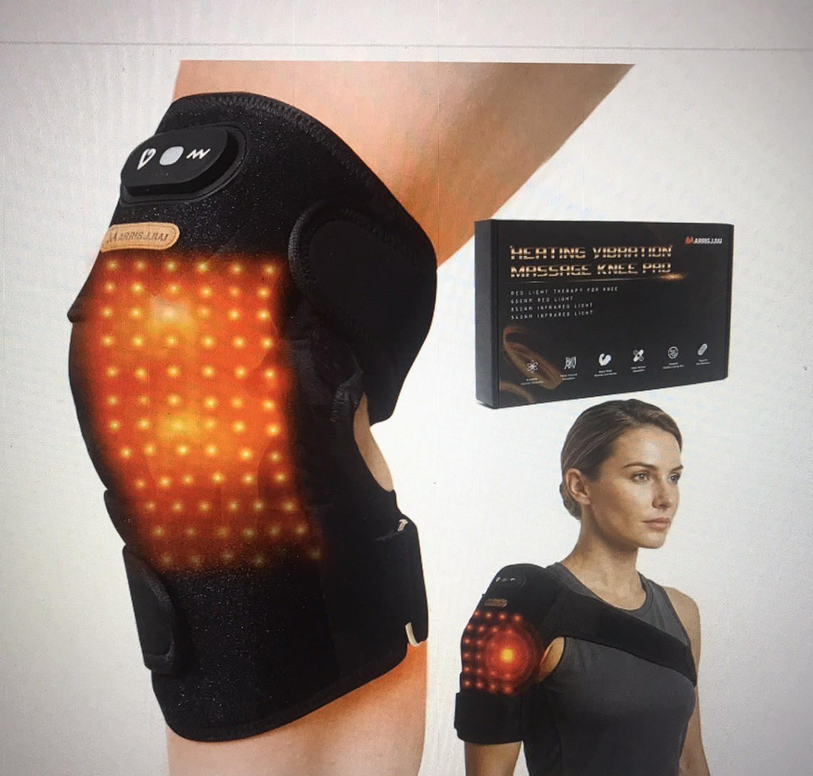 Marris JJW Red Light Therapy Knee, Elbow, Shoulder Massage w/ Heat & Vibration