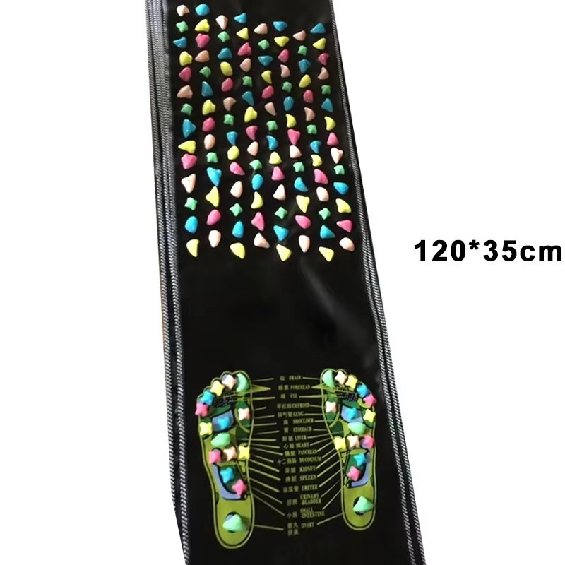 Acupressure Foot Massage Mat Reflexology Walking Pad Home Relaxation Fitness Mat