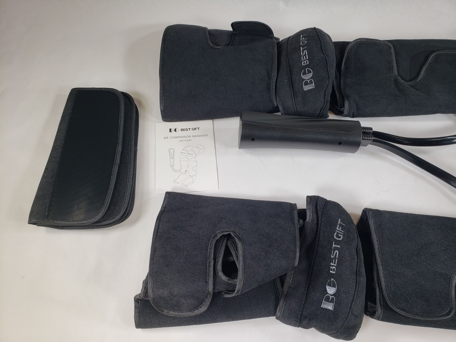 FOR PARTS Air Compression Massager w/ Heat NO POWER CORD UNTESTED AMAZON RETURN