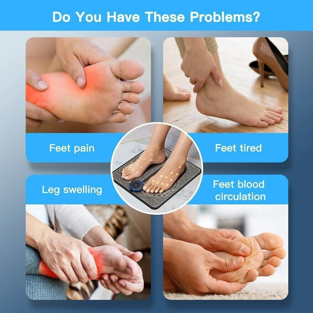 New 2026 EMS Foot Massager by Nooro – Neurontin® For Circulation & Pain Relief