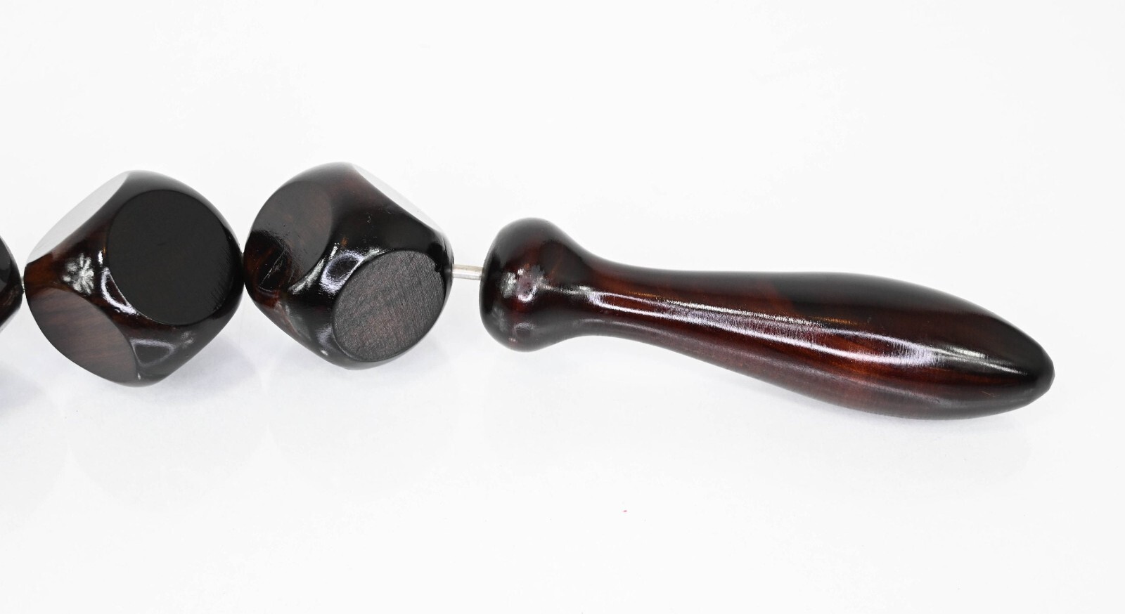 Wooden Massager Roller for Legs – Curved Dice Wood Therapy Rollers Body Massage