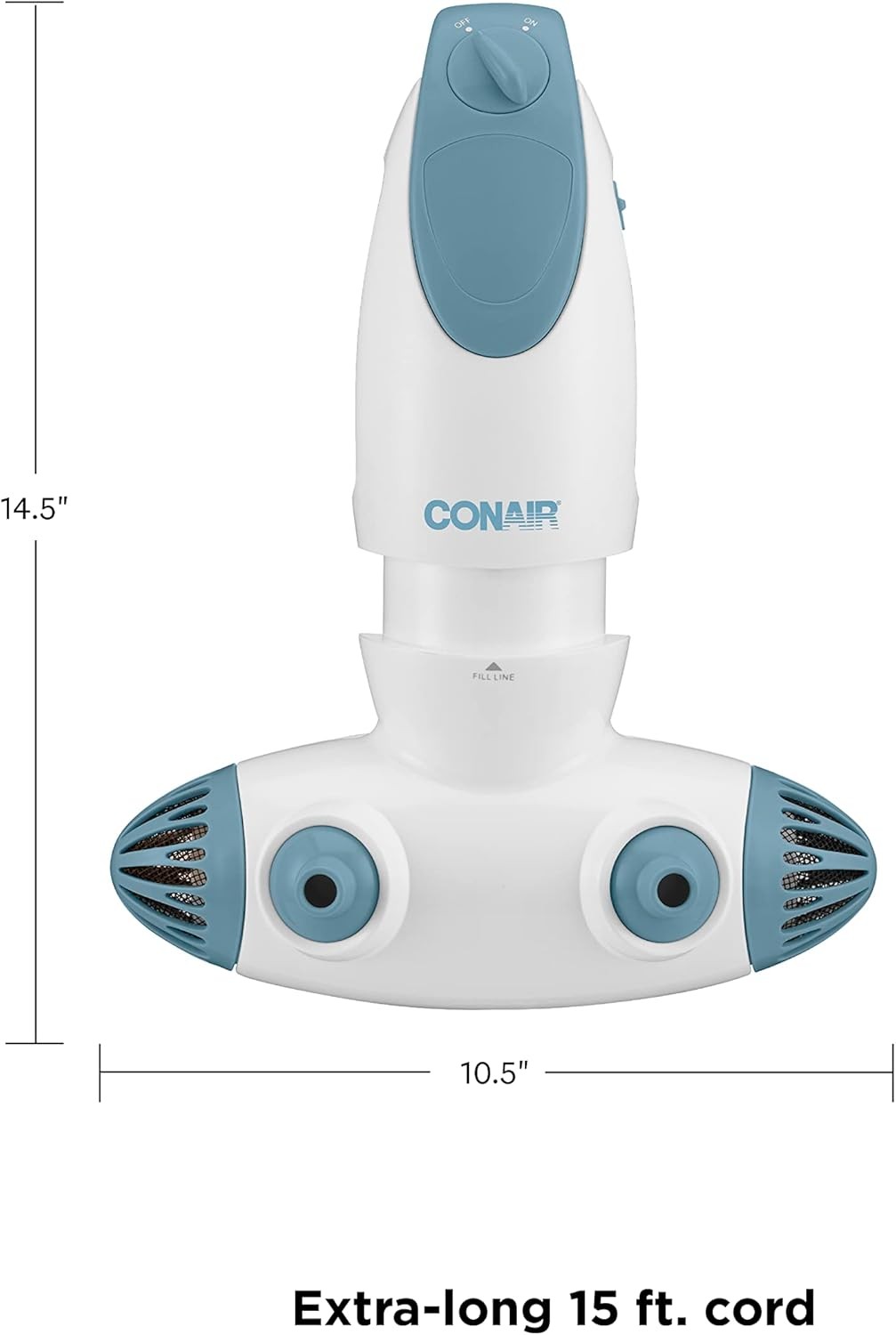 Conaircare Jet Hydro Spa with Dual Hydro Jets & Invigorating Bubbles Bathtub