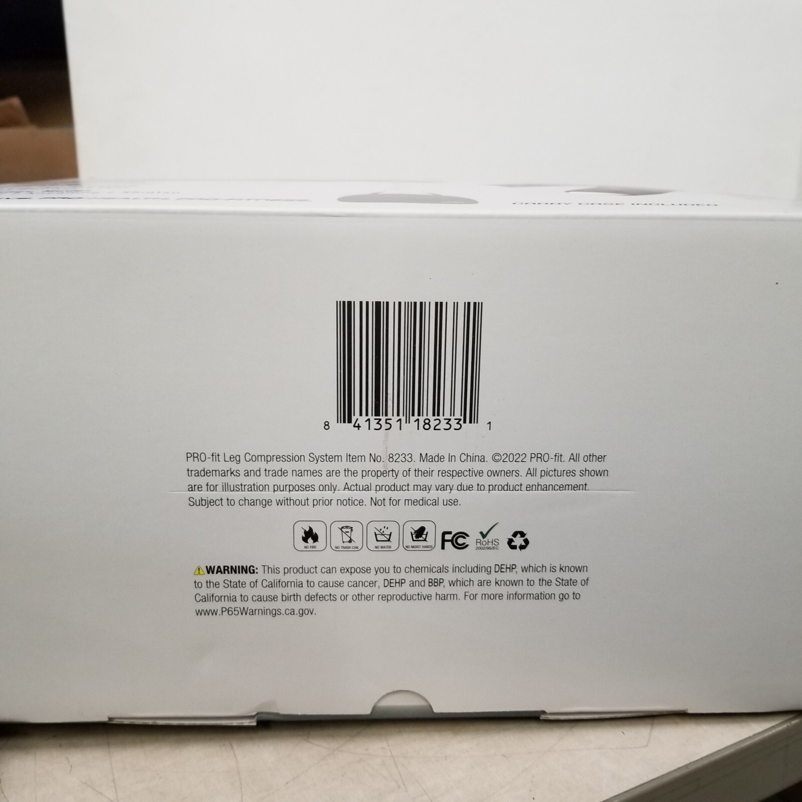Tzumi PROfit Leg Compression System Massage Heated Therapy 8233