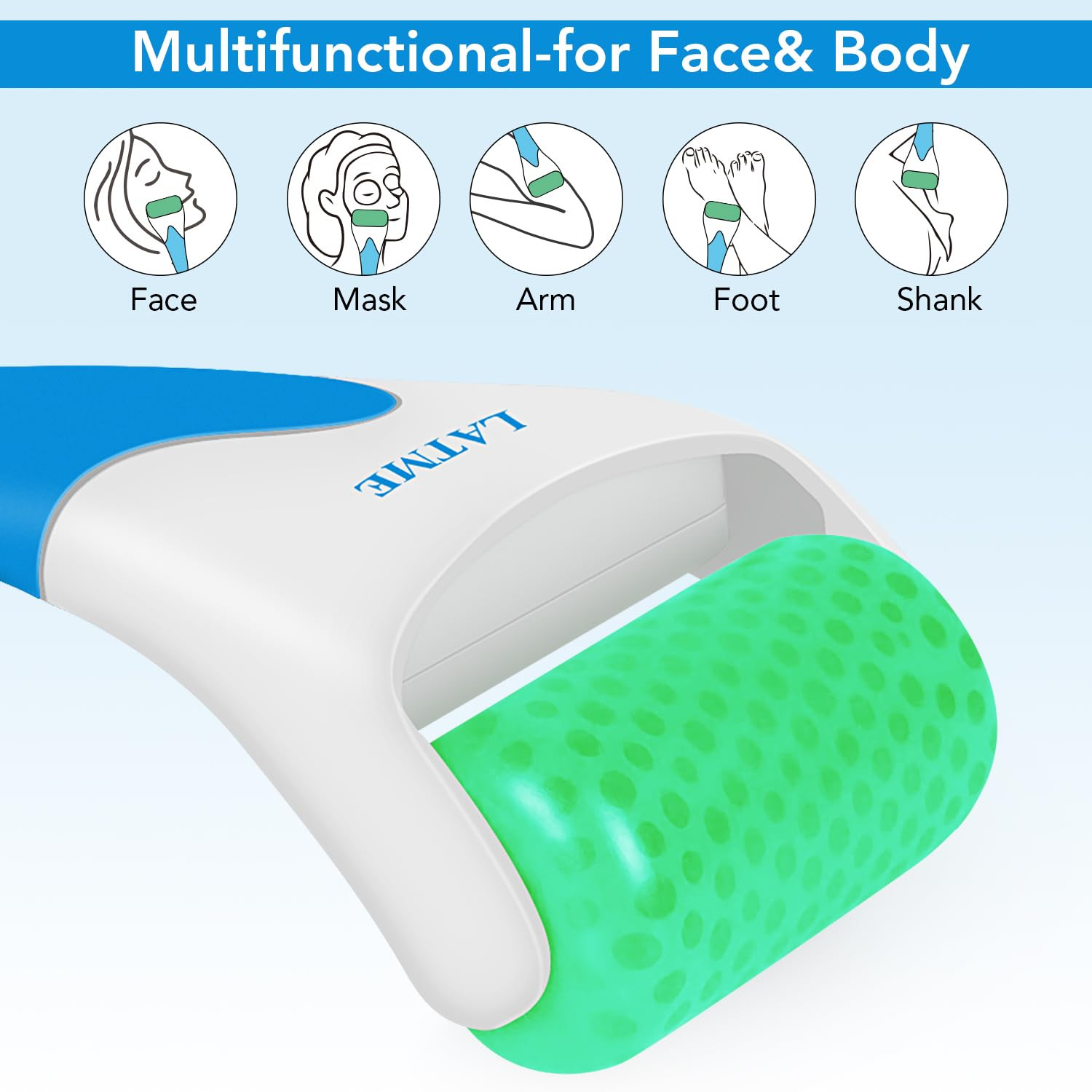 Ice Roller for Face Eyes,Womens Gifts,Face Massager Roller Puffiness Migraine a