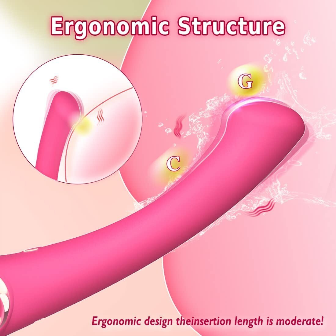 Vibrater Massager Wand Personal Hand Held Powerful Waterproof for Women Neck Arm