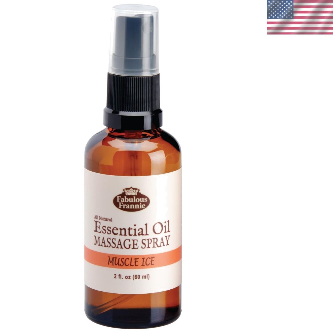 Essential Oil Muscle Ice Massage Spray – 2oz Aromatherapy for Active Lifestyle