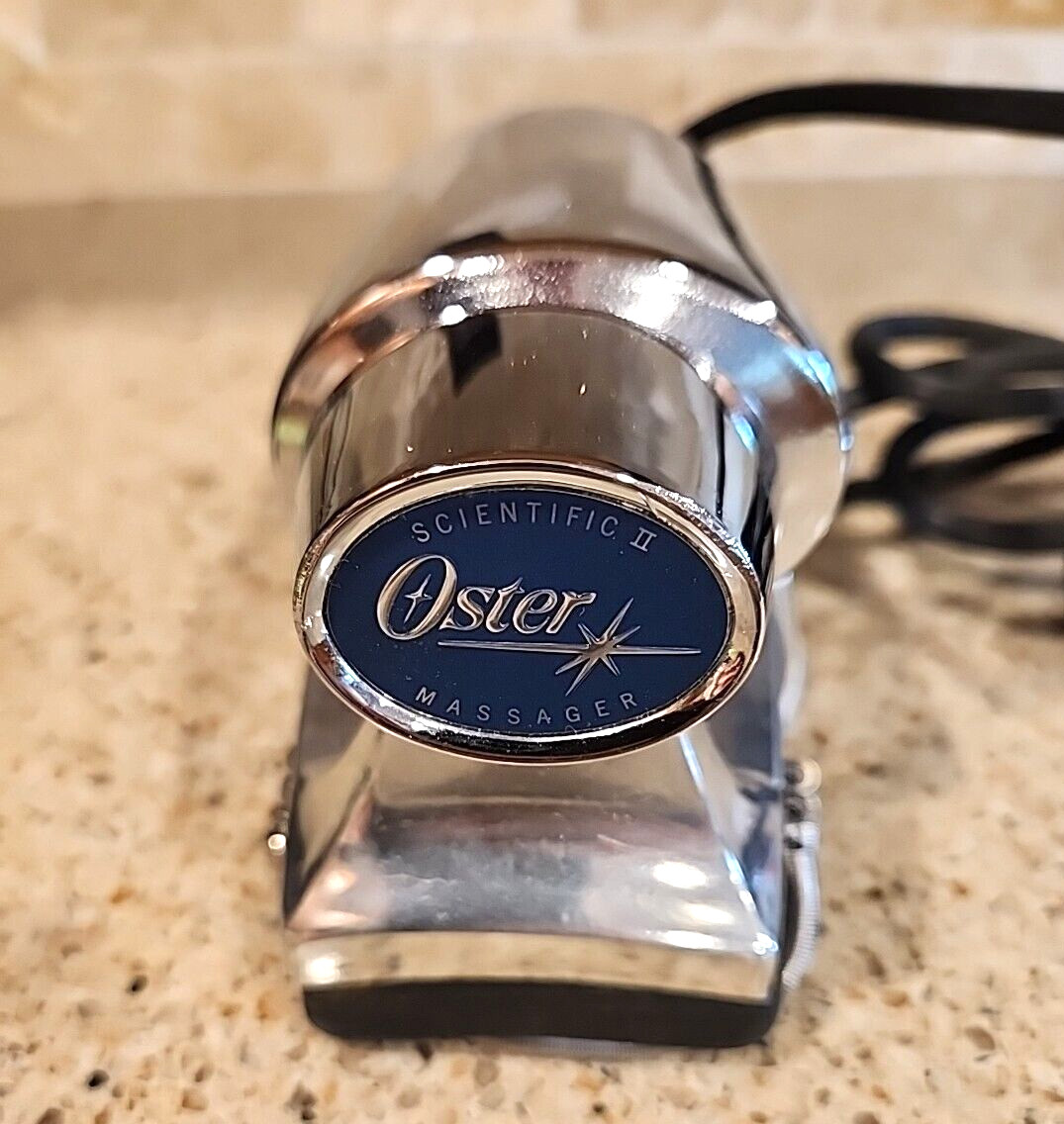 Vtg. OSTER Scientific II 2 Level Intensity Swedish Style Massager Model 136-01