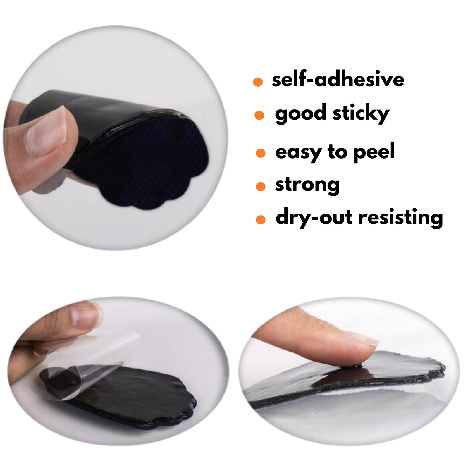 Pack – 20 (10 Pairs) Large TENS Unit Electrode Pads Reusable Self-Adhesive