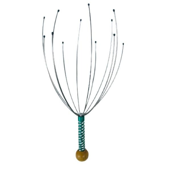 Head Neck Scalp Massager Massage Octopus Equipment Stress Release Relax Tool