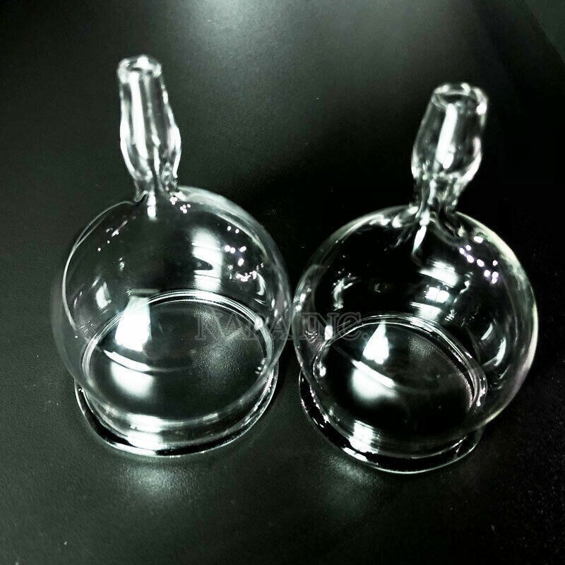 2PCS 6cm Glass Cupping Cup Replace Cups Body Massage For Vacuum Therapy Machine