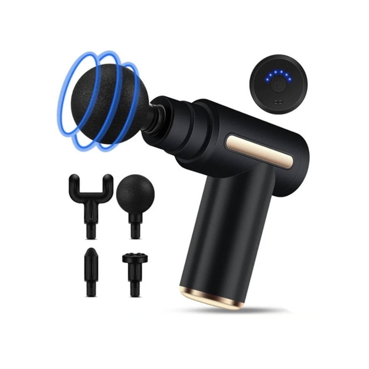 6 Speed Massage Gun Percussion Deep Tissue Muscle Vibrating Relax-Random color