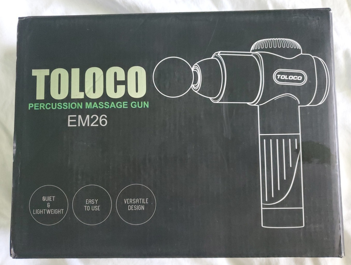 TOLOCO EM26 Percussion Massage Gun