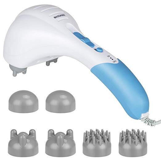 Handheld Back Massager Double Head Electric Full Body Massager Massage Hammer
