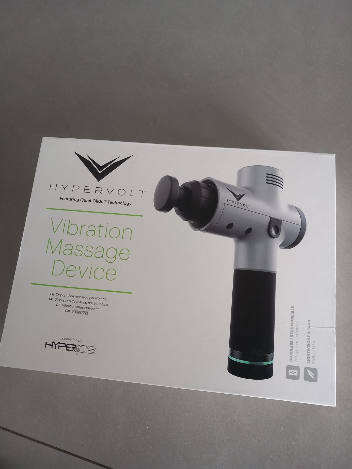 Hyperice HPI5300000100 Hypervolt Portable Massage Device