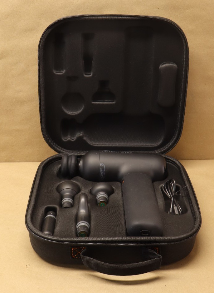 Sharper Image Powerboost Ultra Deep Tissue Percussion Massager Open Box