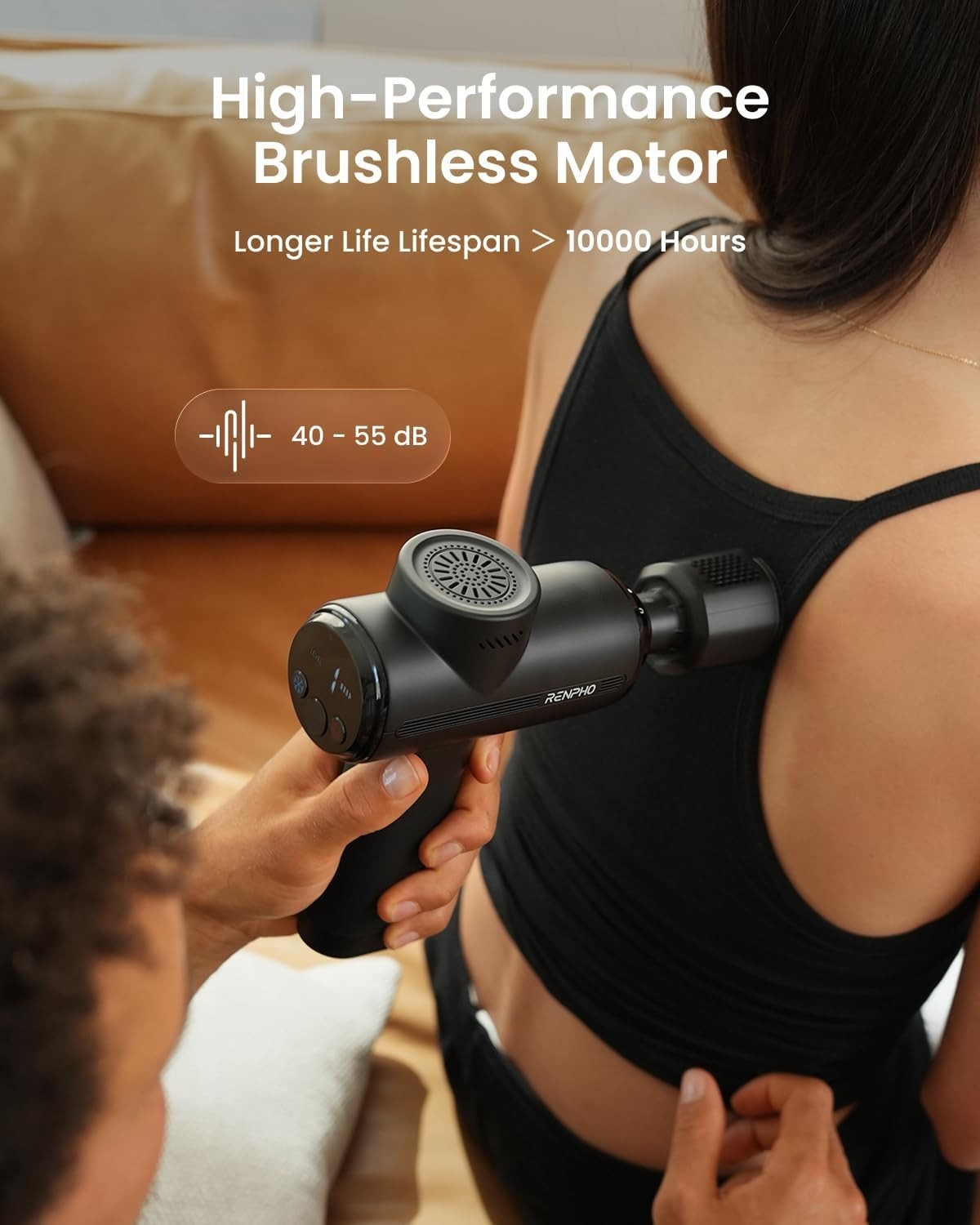 Silent Active Thermacool 2 Massage Gun – Rechargeable Deep Tissue Relief for All
