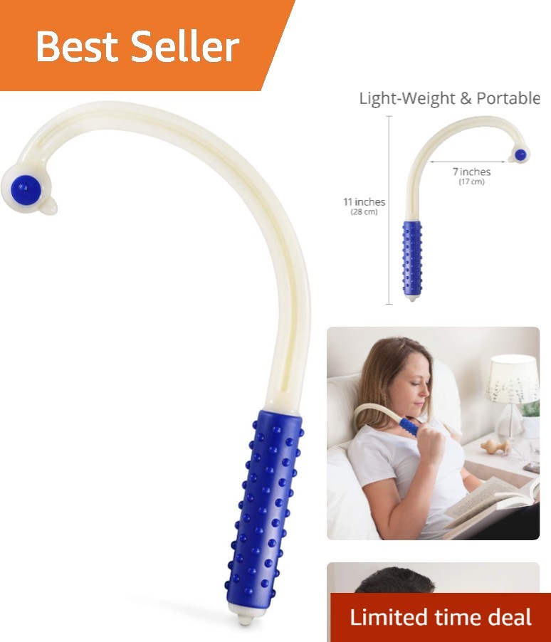 Mini Deep Tissue Neck & Shoulder Massager – Portable Trigger Point Tool for S…