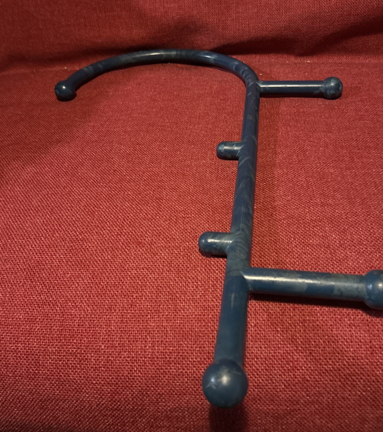 Thera Cane Massager Blue Made In The USA, Self Care Tool For Massage Therapists