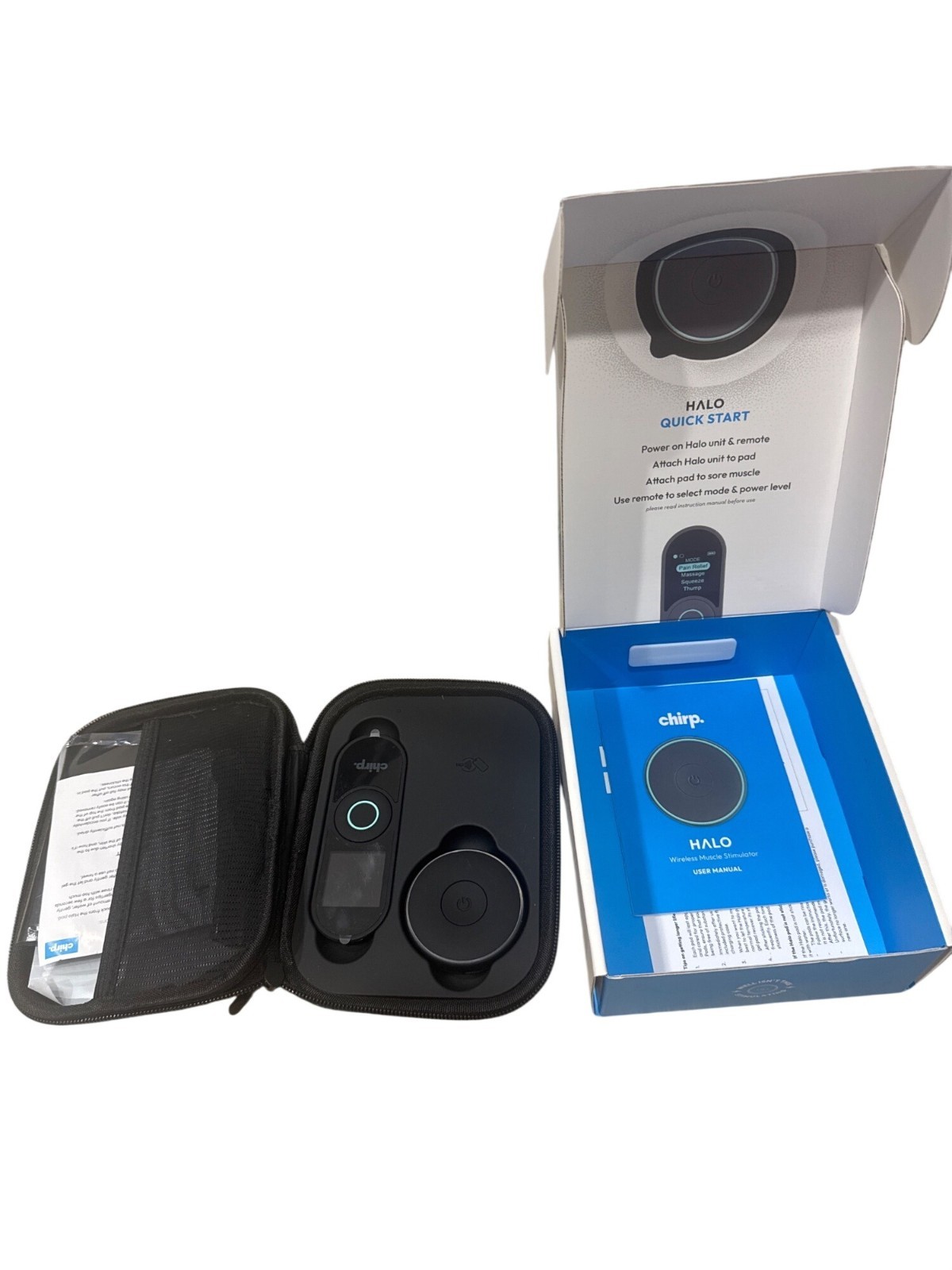 Chirp Halo Wireless Muscle Stimulator – Portable EMS Device