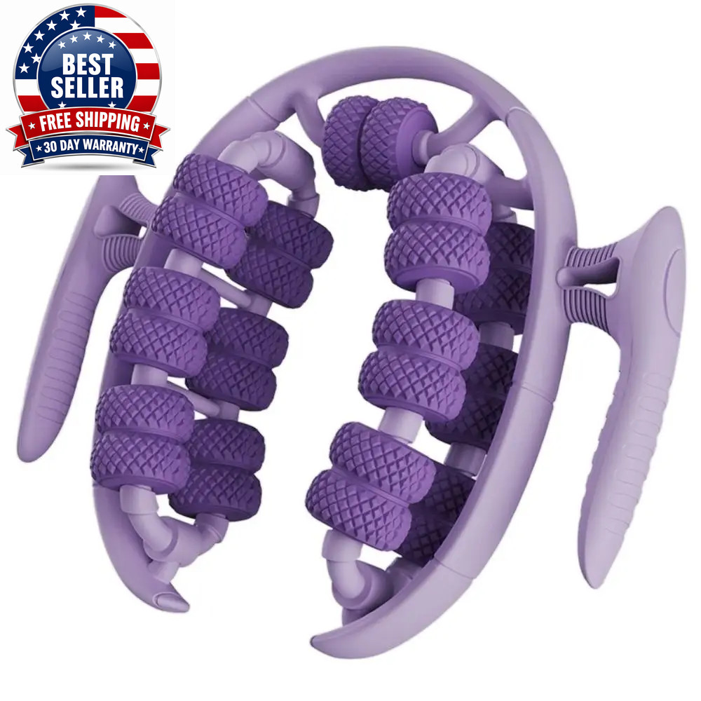 1Pc 26 Wheel Annular Leg Clamp Massager 360-Degree Rotation Multifunctional Cell