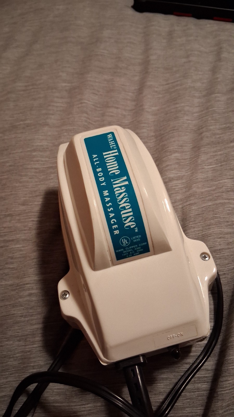 Wahl HOME ALL BODY MASSAGER Model 4300 Hand-Held Massager – Tested
