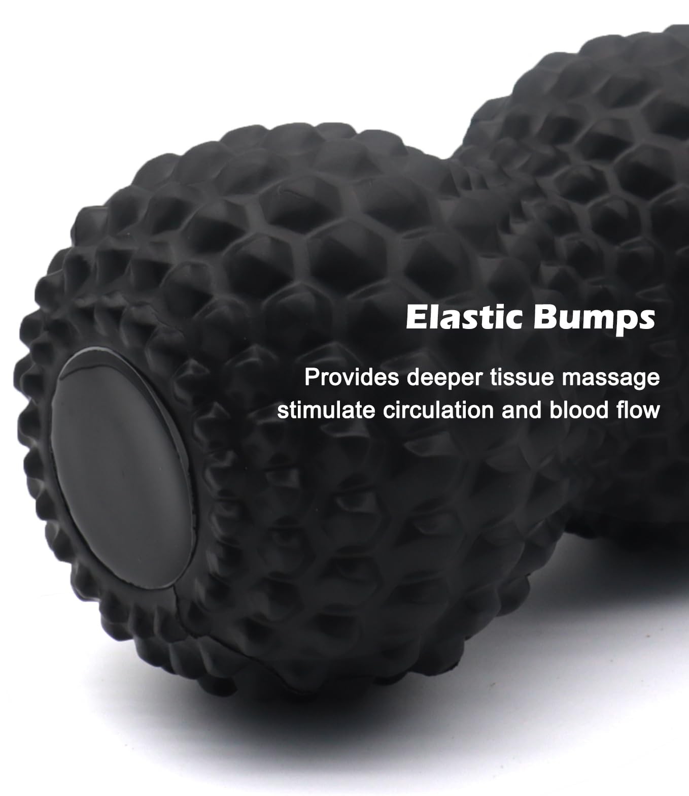 KITWILD Peanut Massage Ball, Double Lacrosse Massage Roller Ball for Deep Tis…