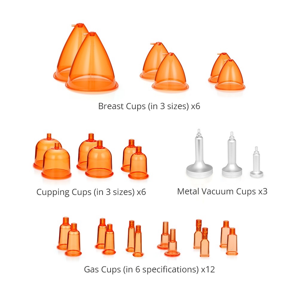 Pro 150ml Breast Enlarge Butt Tighten Machine Full Body Cupping Massage Device