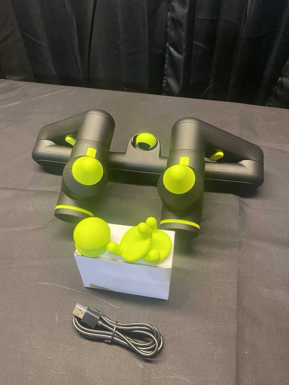 ProsourceFit Dual Pro Percussion Massage Gun | Deep Tissue Back & Body Massager