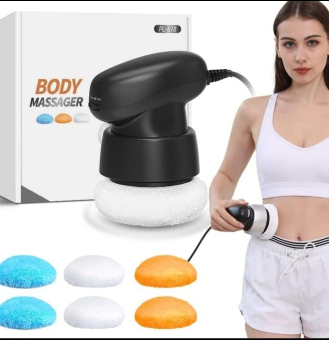 Cellulite Massager Body Sculpting Machine Sculpting Massager W/ 6 Washable Pads