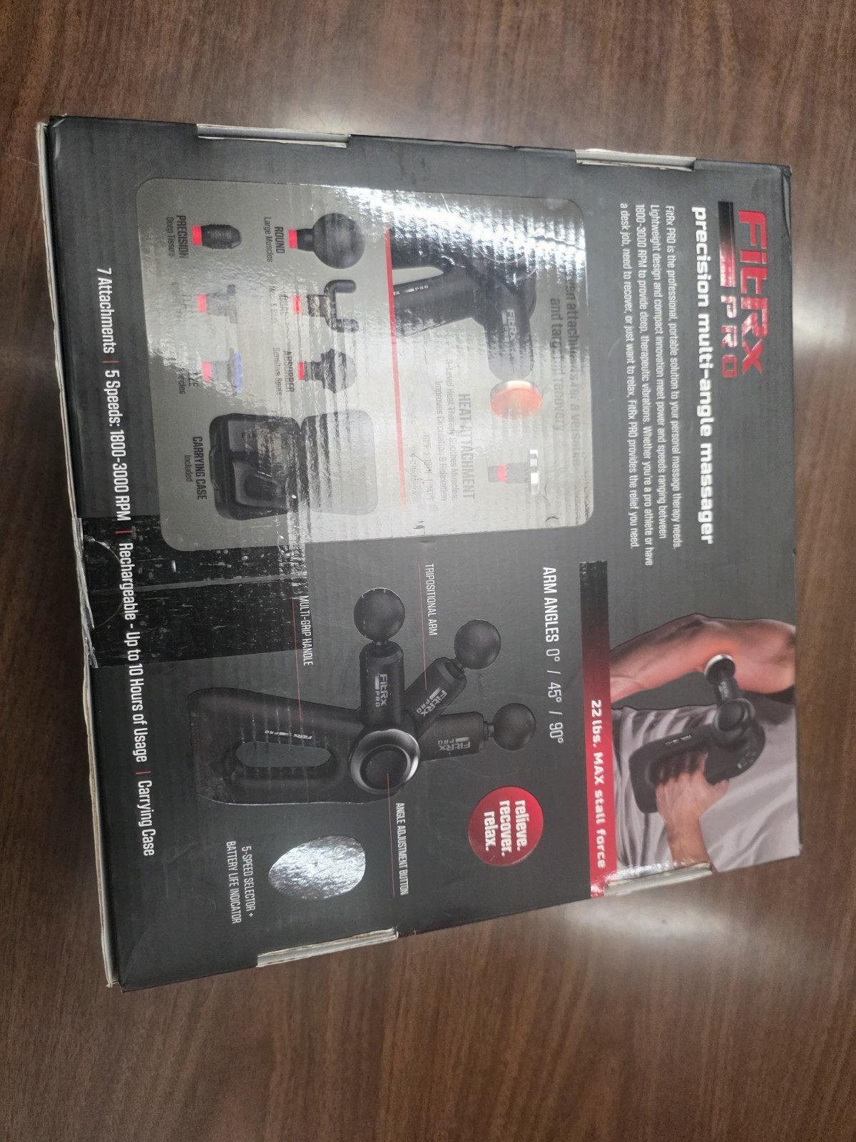 Fitrx Pro Precision Multi -angle Massager