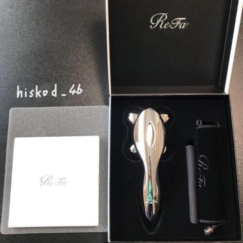 ReFa 4 CARAT RF-FC1932B Platinum Electronic Roller 100% MTG Genuine Massager New