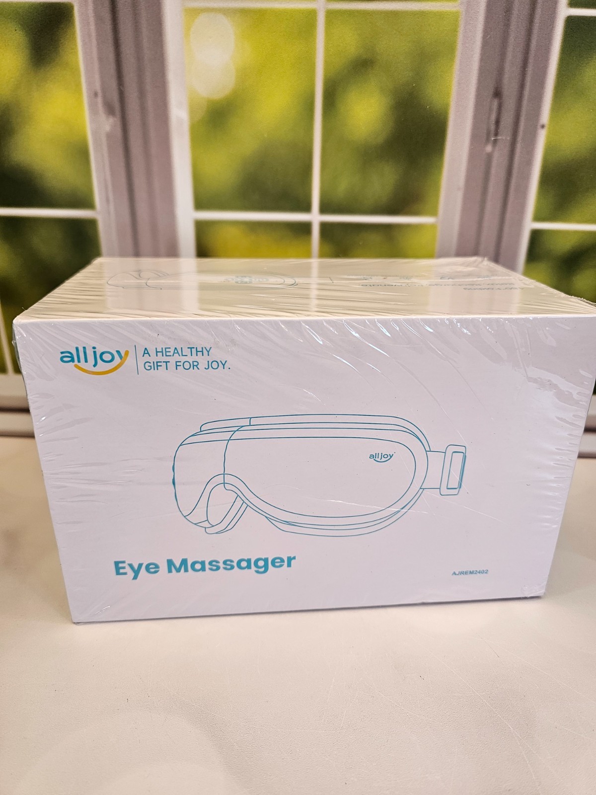 AllJoy Eye Massager AJREM2402 (White) Migraine, Eye Strain Treatment *New*