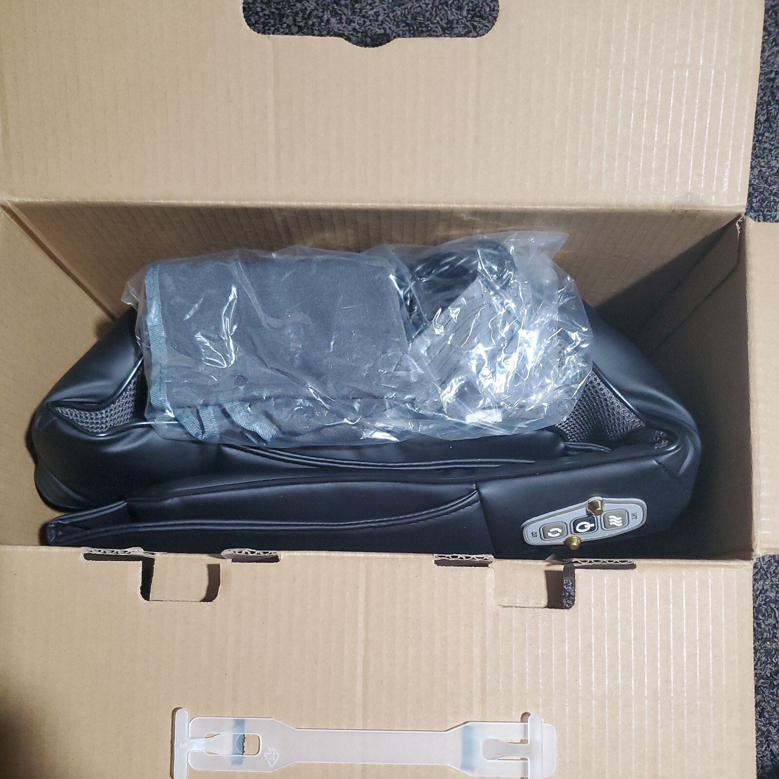 Comfier Shiatsu Deep Relaxing Portable Heated Neck & Shoulder Massager CF-6302