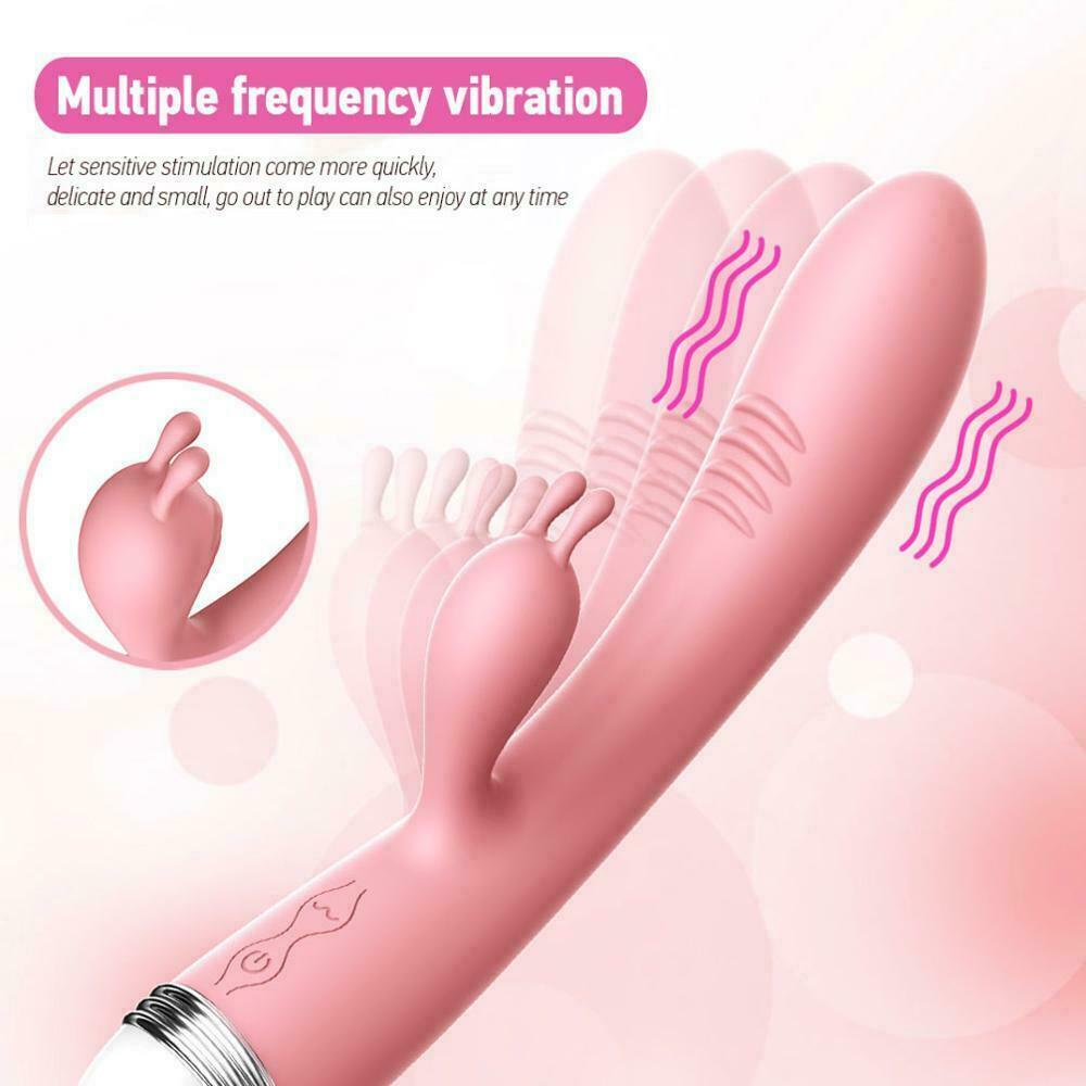 10 Vibration Mode Massager Powerful MultiSpeed Women Toy Rechargeable Waterproof