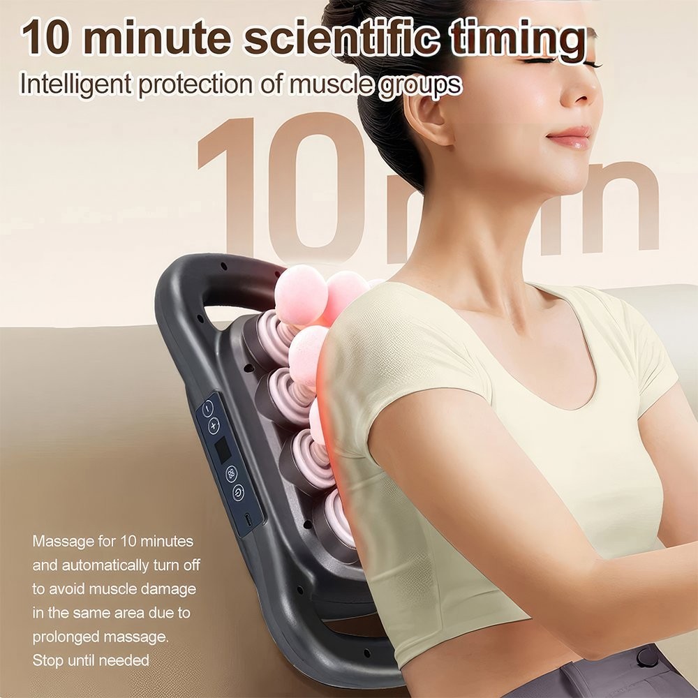16 Head Massage Gun Deep Tissue with 9 Levels & 9 Modes, Electric Massager Tool