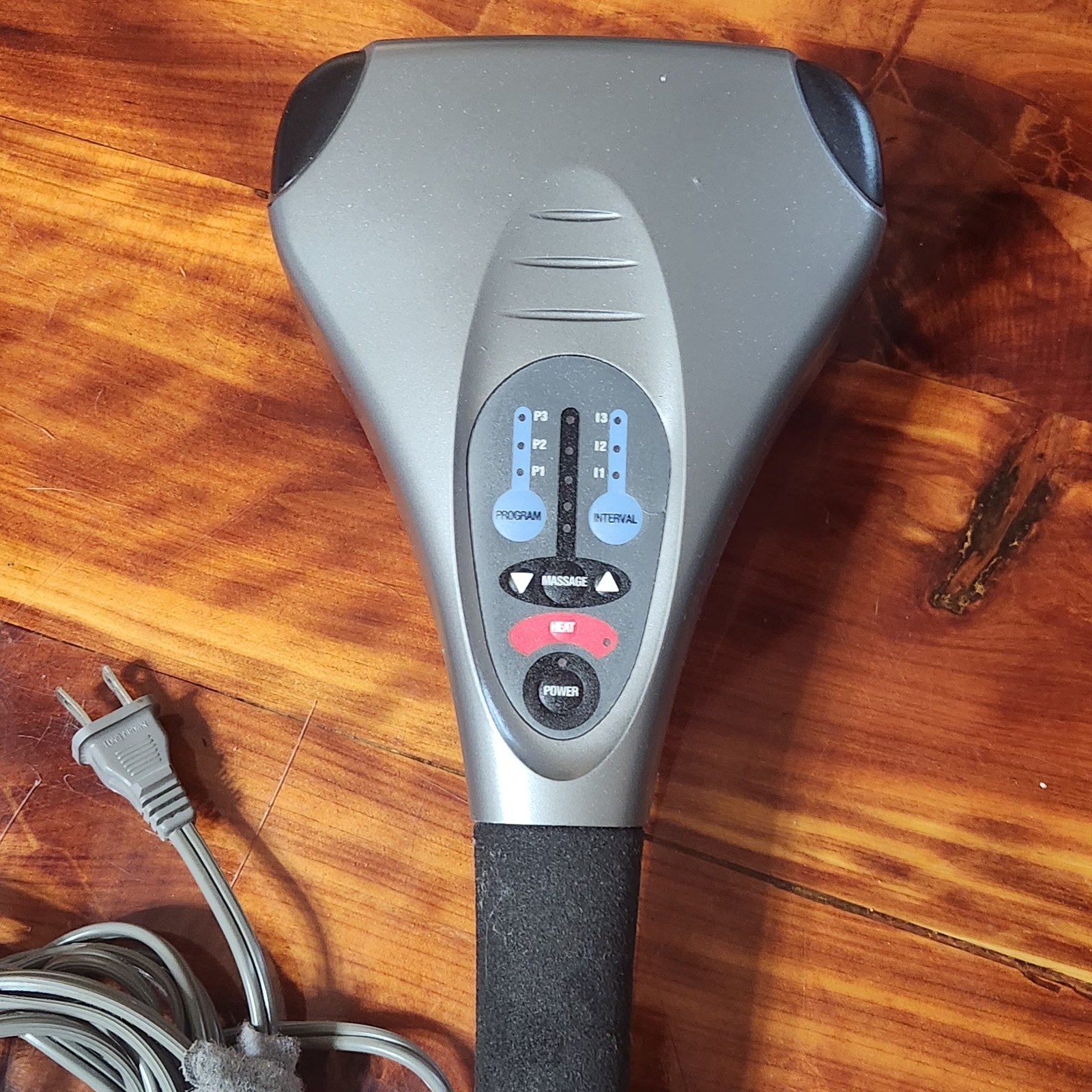 Homedics Massager Heat Therapist Deluxe Programmable Percussion PA-200H WORKS