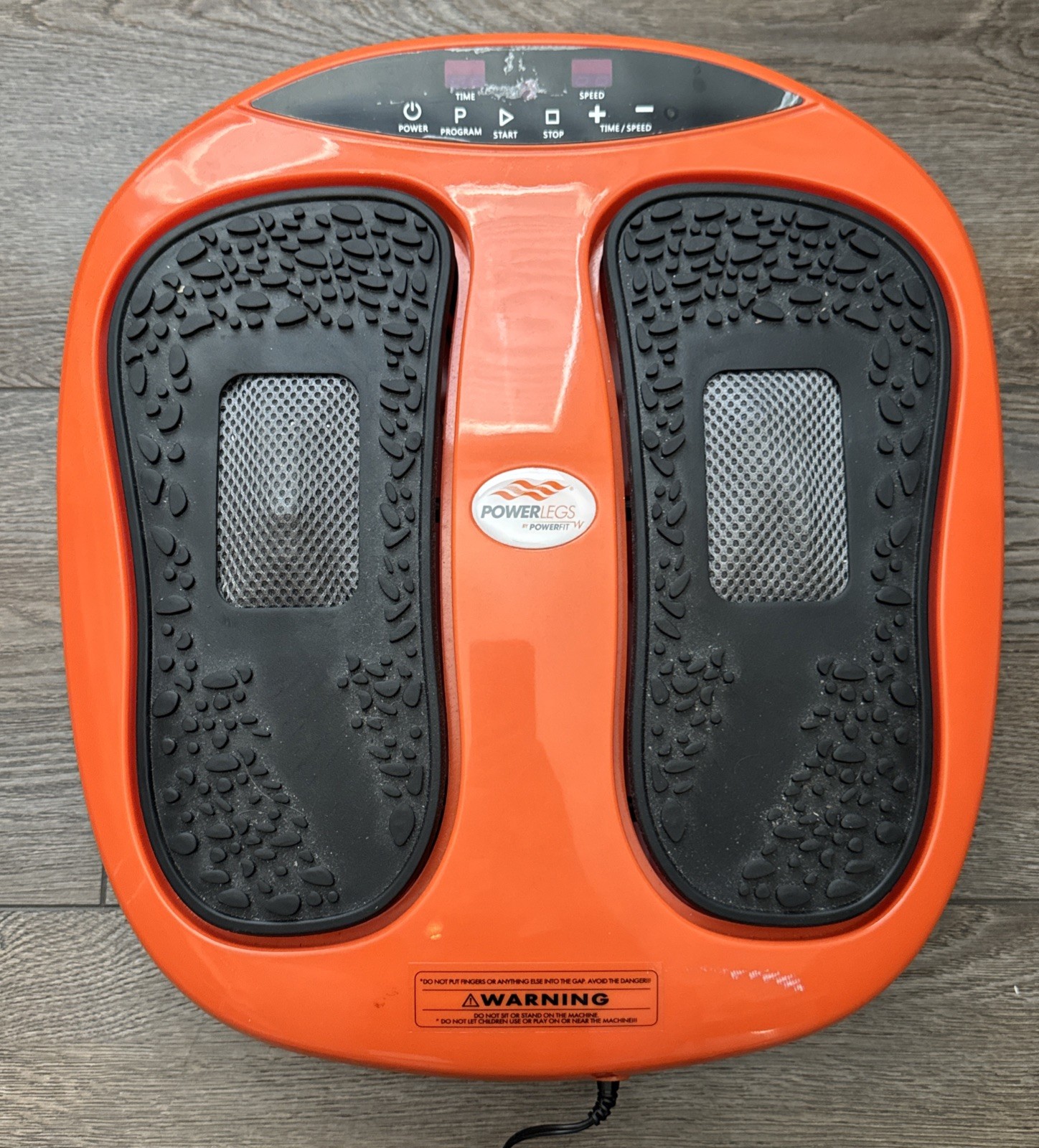 Power Legs by Power Fit Vibration Foot Massager W/ Remote ETF002M Circulation