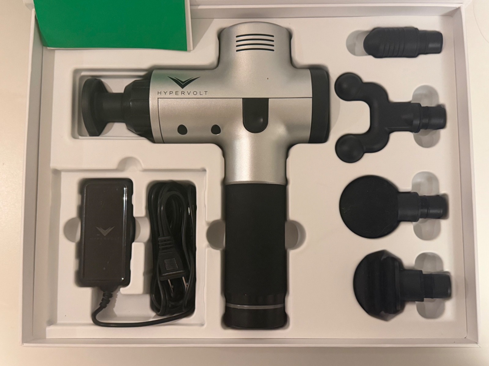 Hyperice Hypervolt Percussion Massage Device – Silver (53000 001-00)