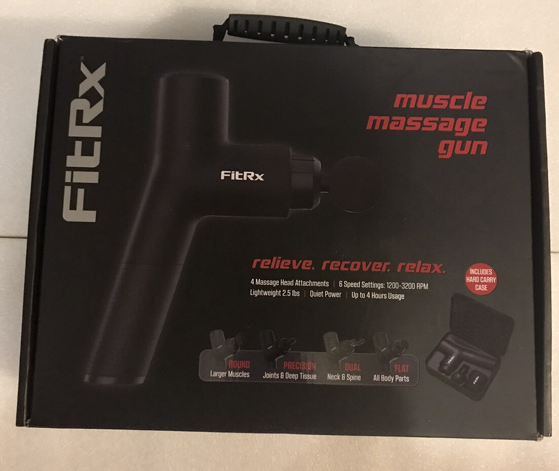 Tzumi FitRX Muscle Massager Gun
