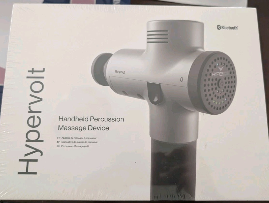 Hyperice Hypervolt BT Percussion Massage Gun Bluetooth Cordless Rechargeable