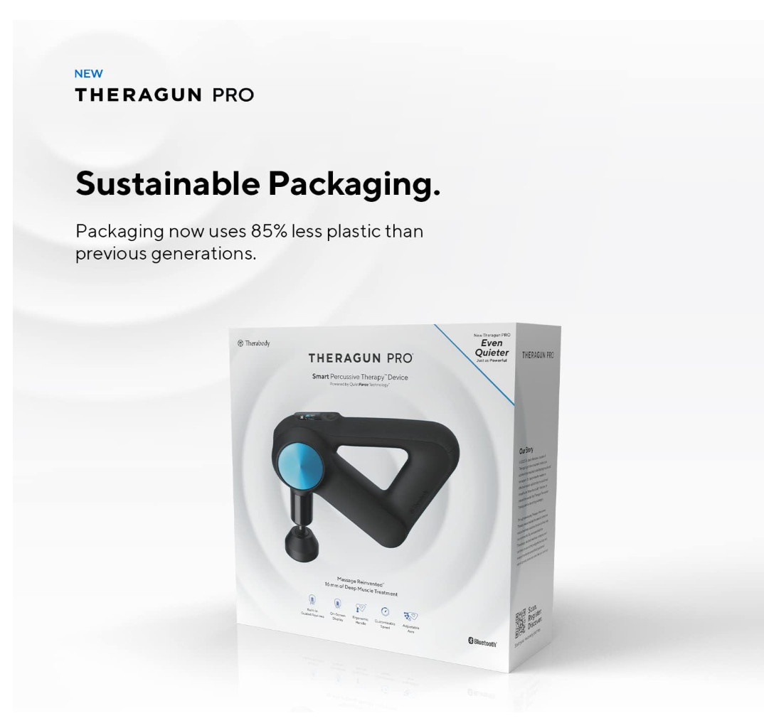 TheraGun Pro 5th Gen *NEW SEALED* Black — Deep Tissue Massage Gun w/ Bluetooth