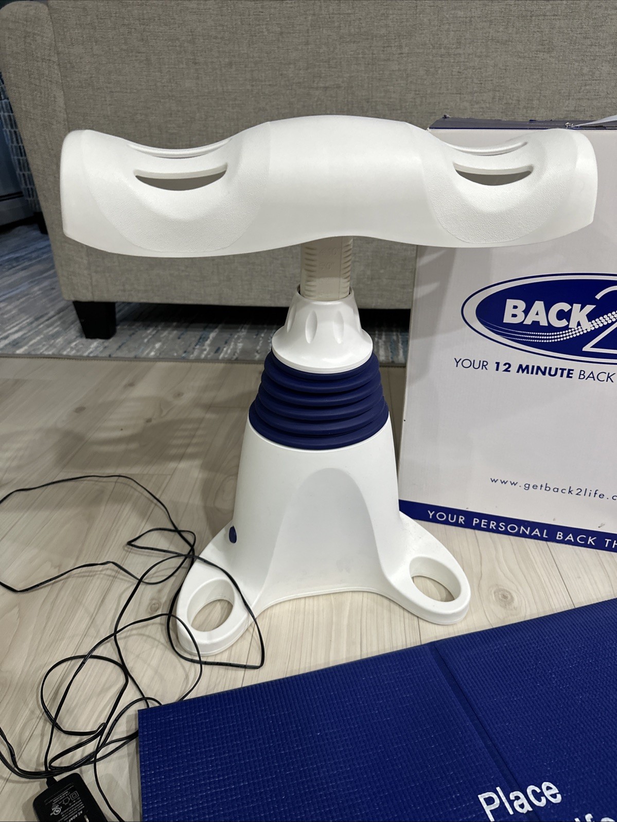 Back2Life Therapeutic Massager B2LA Chi Machine. Tested Works!