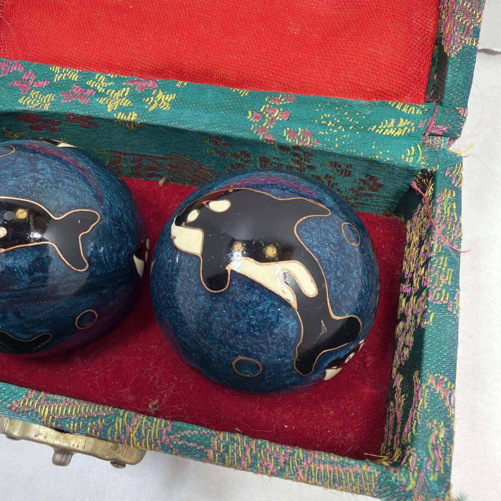 Chinese Healthy Balls, Baoding Exercise Meditation Stress With Chimes