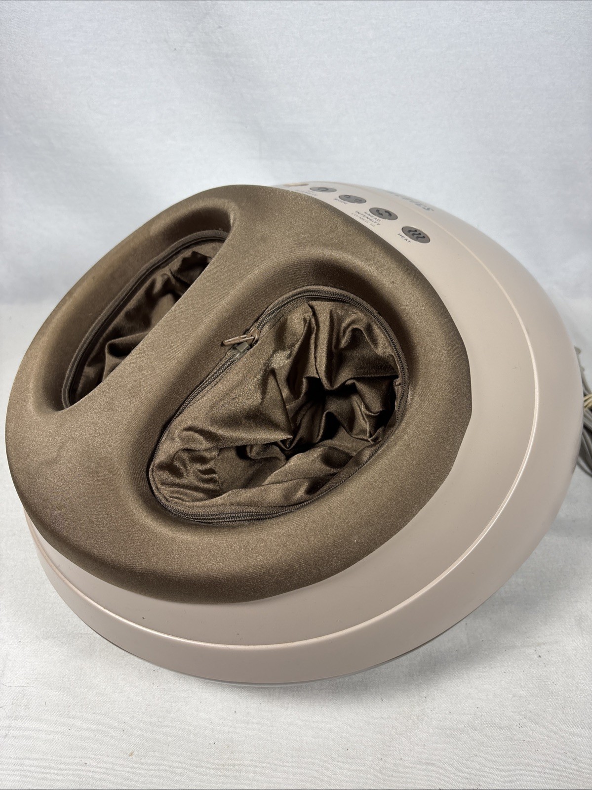 HoMedics Shiatsu Air Pro Foot Massager Heat Massage FMS-350H Kneading Tan