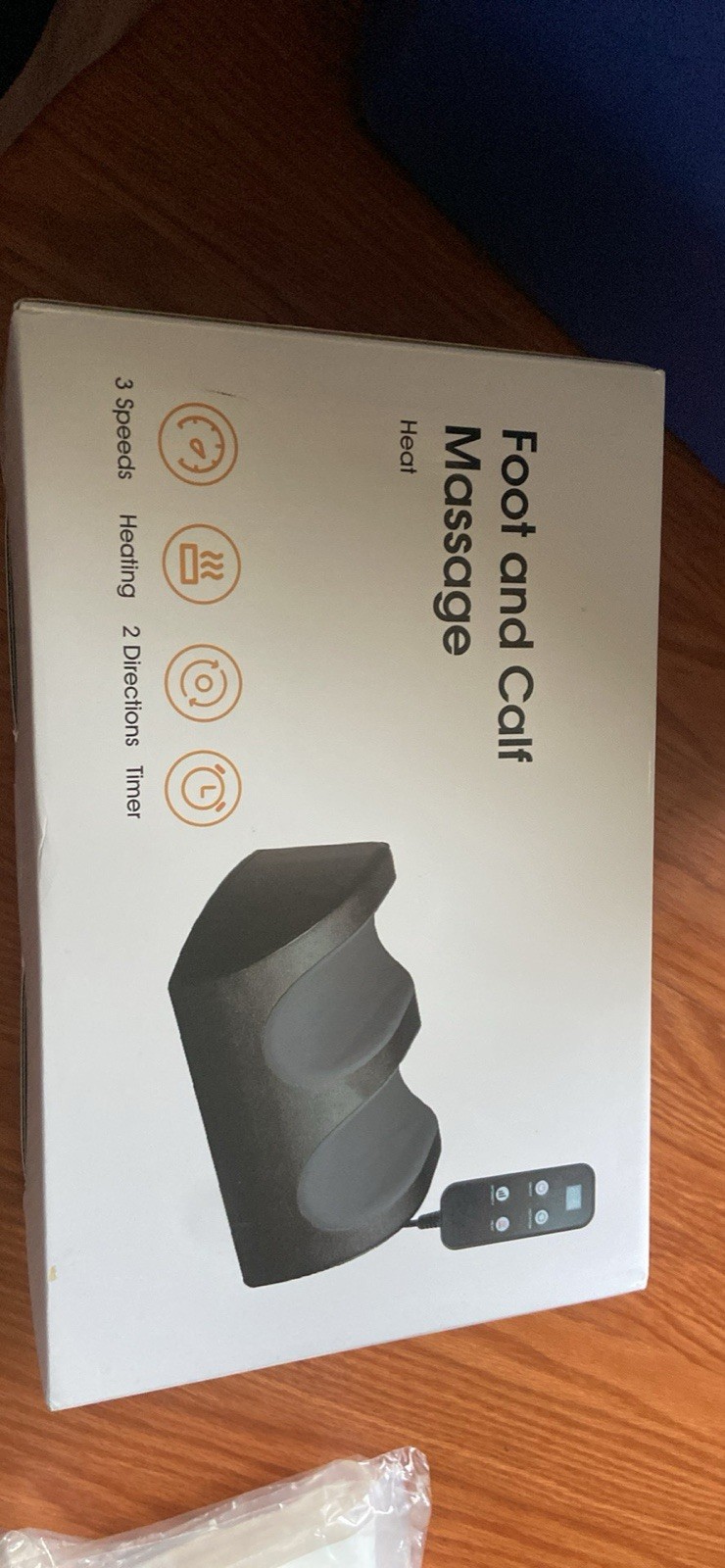 foot and calf massager with heat