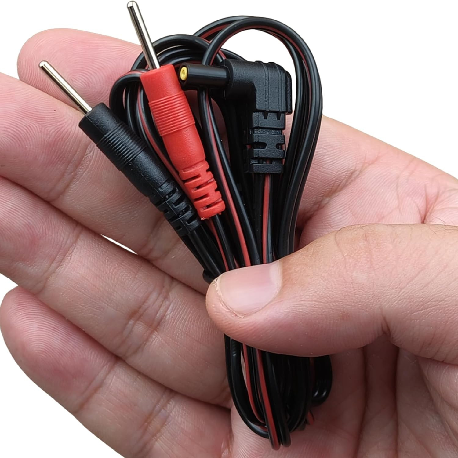 TENS Unit Replacement Lead Wires: 5 Pieces 2.35Mm Plug to 2Mm Pin Electrodes Le