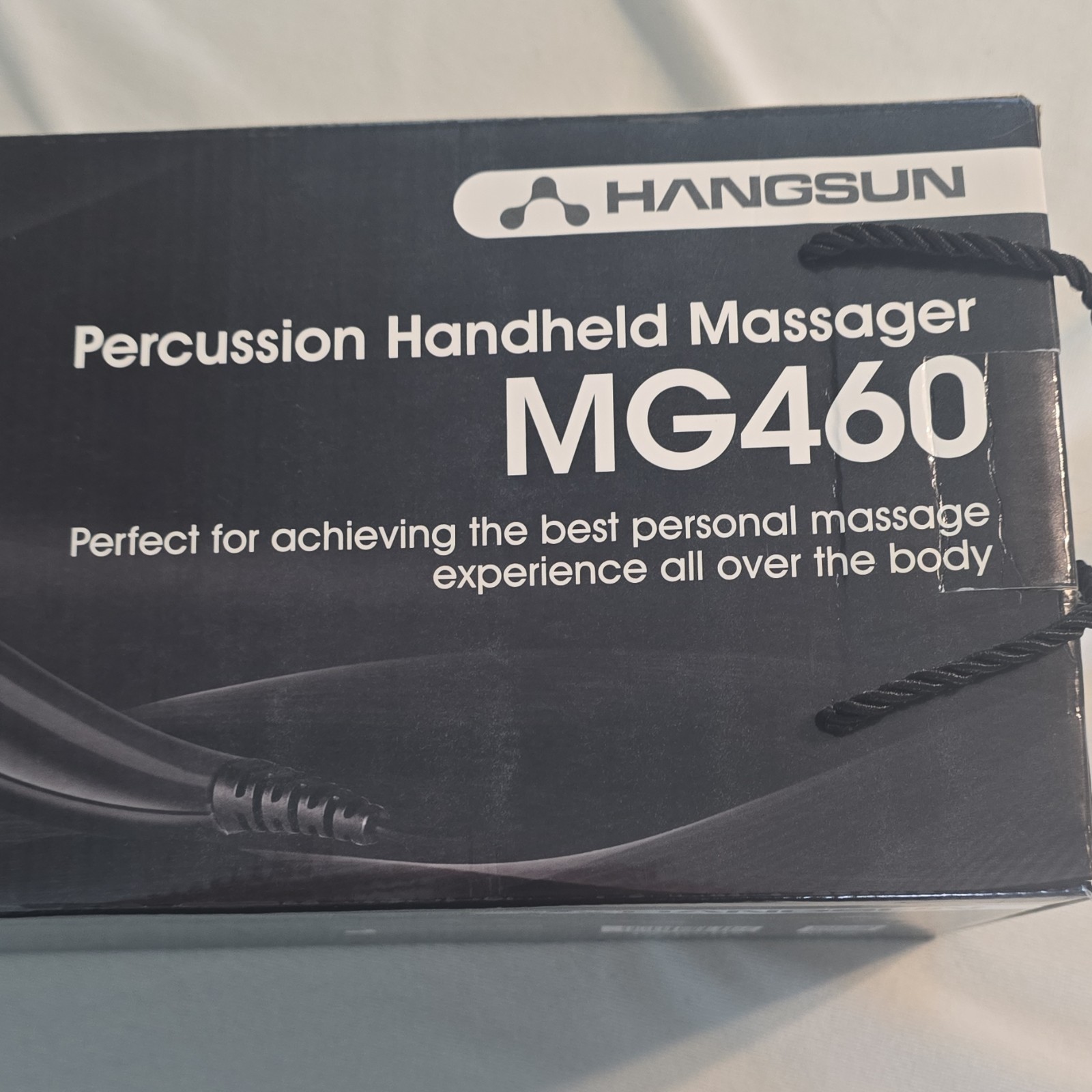 Hangsun MG460 Percussion Handheld Massager Black Variable Speed