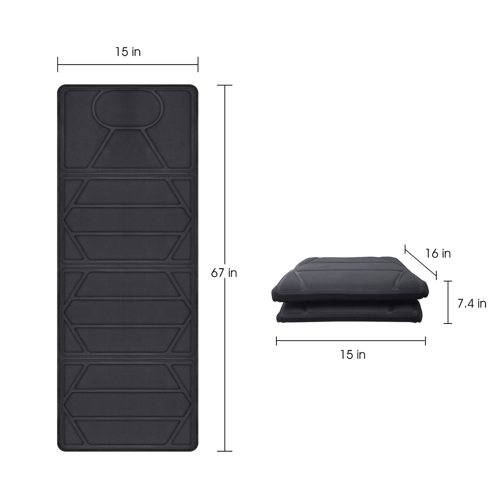 Snailax Vibrating Massage mat with heat Full Body Massager For Blood Circulation